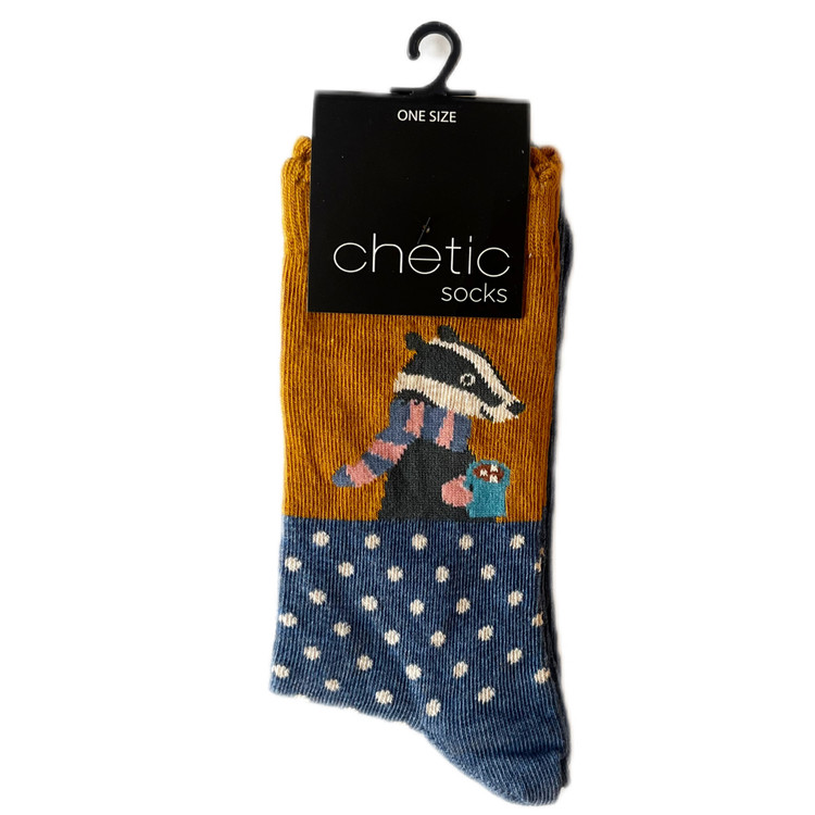 جوراب زنانه چتیک طرح راکن | جوراب ترک Chetic